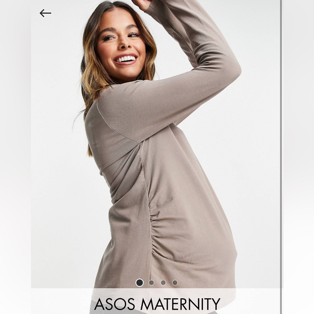 ASOS maternity long sleeve